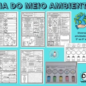 Bloco de atividade Dia do Meio Ambiente