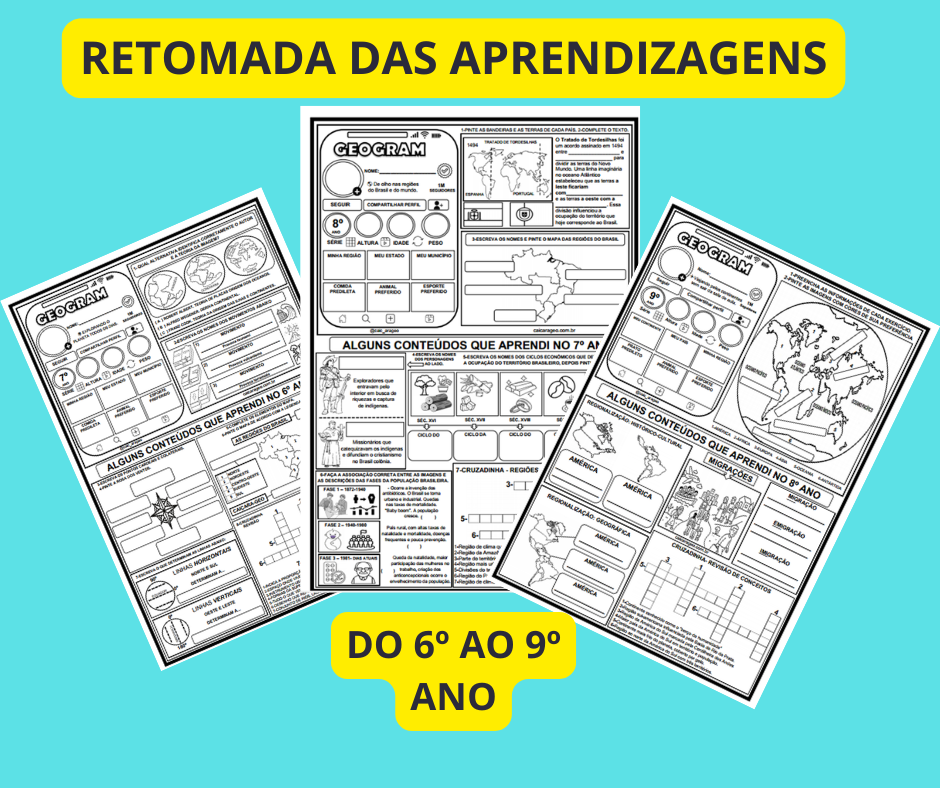 RETOMADA DAS APRENDIZAGENS=-